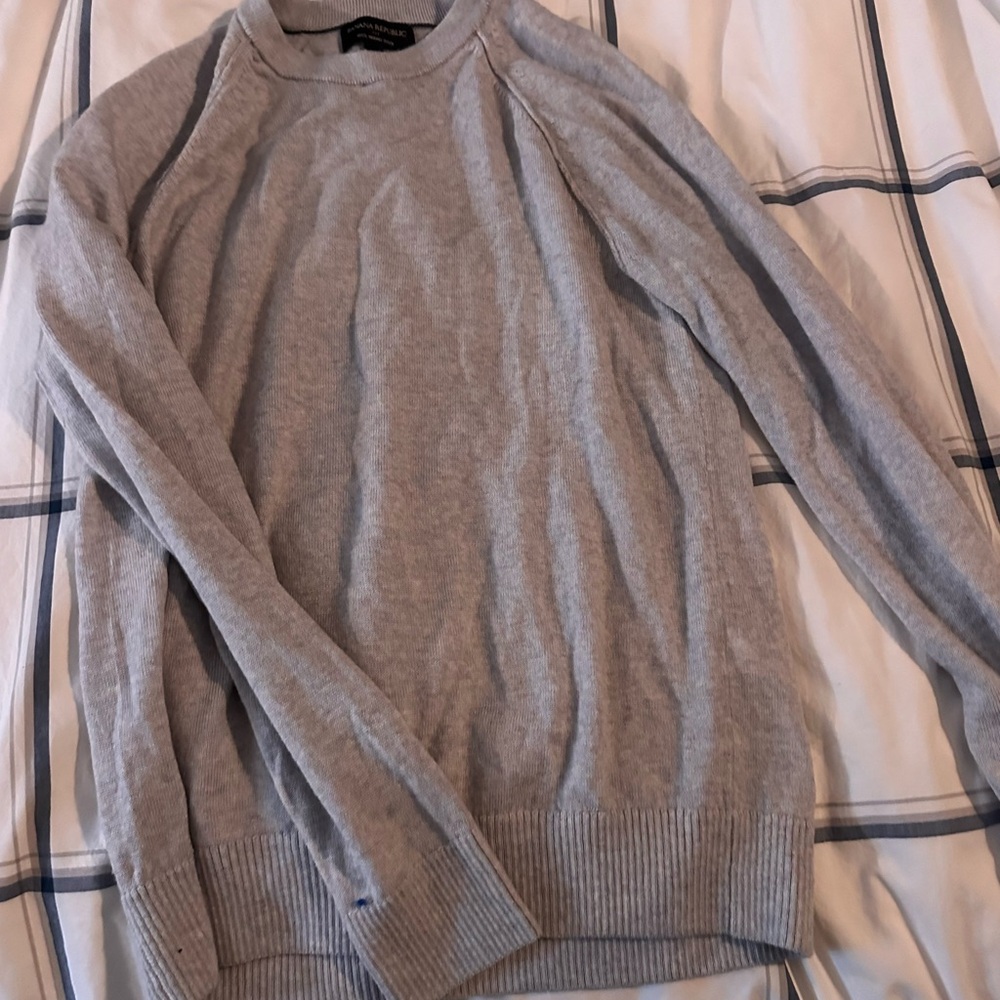 Banana Republic Gray Sweater for Men